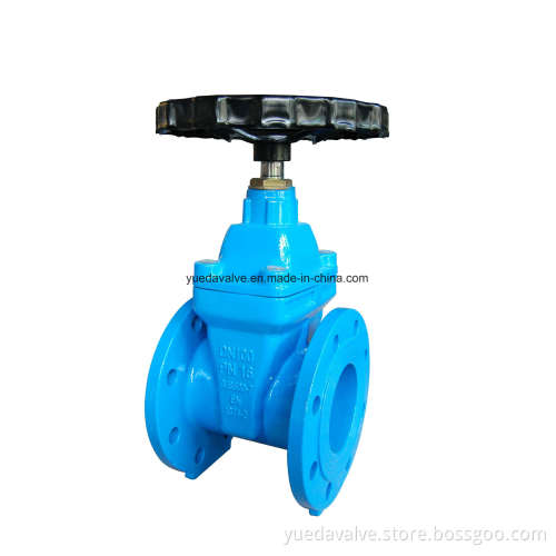 DIN3354 Pn16 Double Flange Gate Valve